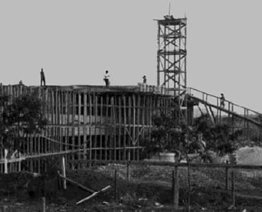 Registro histórico da construção da sede da ABEn